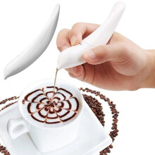 Electric Latte Art Pen for Cake Decorating, Cake Decorating Pen, Coffee Sculpting Pen, Baking Tools, Multi-Purpose Spray Pen