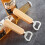 8 Wooden Bottle Openers for Home Kitchen Bar - Practical Gift PZCC 3
