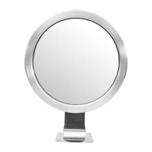 Anti-fog vanity mirror with suction cup - AZWIX - Diameter 150mm - For shaving and makeup - Punch-free