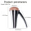 Heavy-duty nutcracker with spring-loaded return mechanism and splash guard, effortless long lever tool, brown. 6