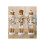 Nutcracker - LARGEIGHT - Set of 4 - Wooden - Christmas Decorations - Multiple Colors 3