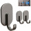 3 sturdy magnetic hooks for kitchen refrigerator, key storage hooks, magnetic bar hooks 1