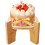 Beverage Dispenser Stand - Wood - Brown - Durable - Stable - Practical 2