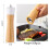 Pepper and Salt Mill - Unspecified - Solid Wood - Ceramic Core - Stainless Steel - 5x5x21.5cm 2