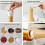 Pepper and Salt Mill - Unspecified - Solid Wood - Ceramic Core - Stainless Steel - 5x5x21.5cm 3