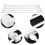Shelf divider - Greensen - Adjustable - Plastic - White 4