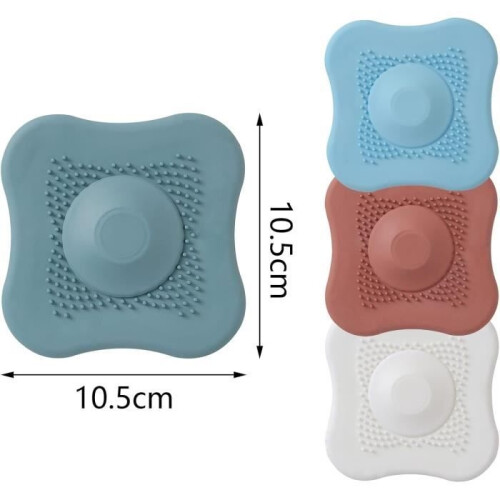 Kitchen Sink Strainer - Universal - Silicone - 4 Plugs - Anti-clog - Durable 1