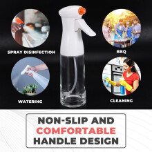 Oil Sprayer for Cooking, with 2 Nozzles, Olive Oil Sprayer, Water Spray Oil Bottles