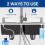 Integrated Soap Dispenser for Kitchen Sink, Replacement Sink Pump, Dish Soap Dispenser 4