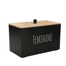 Tamponhouder voor de badkamer, houten opbergdoos voor vrouwen, productorganizer voor vrouwen, landelijke decoratie