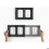 Expandable Drawer Kitchen Organizer, Plastic Kitchen Storage Rack, Draining Rack for 4