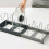 Expandable Drawer Kitchen Organizer, Plastic Kitchen Storage Rack, Draining Rack for 5