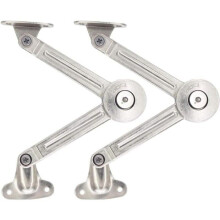 Set van 2 soft-close scharnieren voor openslaande keukenkastdeuren.