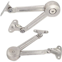 Set of 2 soft-close hinges for lift-up kitchen cupboard doors