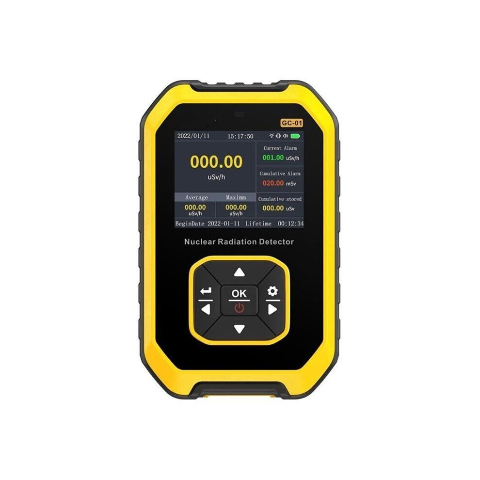 Portable Lcd Digital Geiger Counter, Nuclear Radiation Detector, Beta Gamma Dosimeter Tester 9102920035320