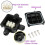 Junction box, 8 pieces, 3-way waterproof cable connector, IP68 electrical connection box, cable pulley 6
