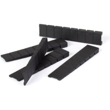 Möbelkeile – JIANGZHA – 20er-Pack – Kunststoff – 8 x 20 x 98 mm – Schwarz