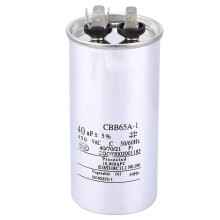 Condensatore di avviamento ad aria CBB65 40UF 450V in lamina di alluminio per condizionatore e lavatrice