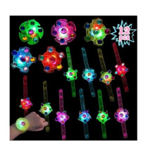 Cadeaus met lichtgevende armbanden, 12 stuks lichtgevend speelgoed, LED-armband, lichtgevende armband, LED-armband die gloeit
