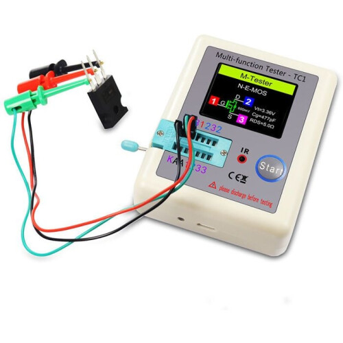 LCR-TC1 Multifunctional Transistor Tester with YYV Color Graphic Display
