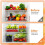 Stackable Refrigerator Organizer Set of 6, Kitchen Drawer Organizer, Kitchen Storage and Organizer 3