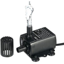 Mini 12V 400L/u koudwatercirculatiepomp – Ultrastille borstelloze motor – 4m opvoerhoogte – Keramische kern