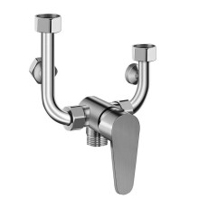 Scaldabagno elettrico, miscelatore doccia a forma di U con acqua calda e fredda, interruttore miscelatore universale