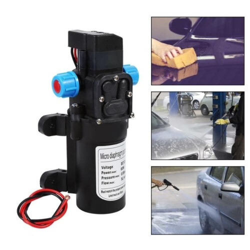 Pompa dell'acqua - SOULONG 12V - 160Psi - Autoadescante - Alta pressione 2