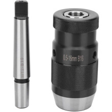 Für MT2-B16 Säulenbohrmaschine, Schnellspannfutter 0,5-16 mm, Morsekonus-Schnellspannvorrichtung, geeignet für Säulenbohrmaschinen