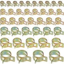 60PCS Spring Clip Hose Clamps, Hose Clamps, Adjustable Spring Clip Hose Clamps, 6 Sizes