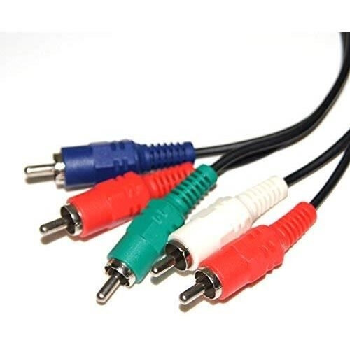 Καλώδιο Component HD AV για Xbox - Γενικής χρήσης - Μαύρο - Κόκκινο, Μπλε, Λευκό, Πράσινο 2