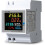 Electricity Consumption Meter, 100A 6-in-1 DIN Rail 220V Current Power Frequency Factor Meter 1