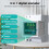 Electricity Consumption Meter, 100A 6-in-1 DIN Rail 220V Current Power Frequency Factor Meter 2