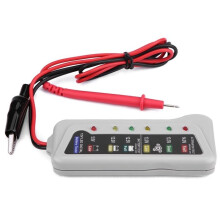 Tester per batterie auto da 2-14,8 V, analizzatore di sistema di carica per stoccaggio/mantenimento, strumento di verifica