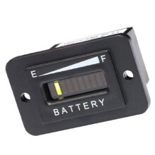 Battery Indicator Capacity Tester Checker for 48V Lead-Acid Battery Motorcycle Car Buggy Instrument