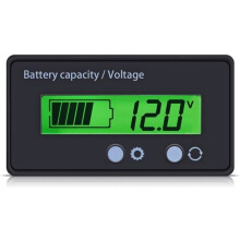 Δοκιμαστής Μπαταρίας - GY-6S - 6-70 V - Μαύρο - 61,3  33,3  13,5 mm