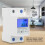 Energy meter - DDM15SD - Single-phase - Backlit LCD - 35 mm DIN rail - 5(80)A 2