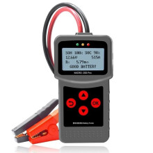 Tester per batterie auto, tester multilingue per batterie auto da 12 V e 24 V, tester di carico da 30-220 Ah con