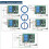 220V AC 2-Channel Wireless Remote Control Switch, RF Receiver 433MHz Relay Module with On/Off Transmitter 3