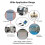 220V AC 2-Channel Wireless Remote Control Switch, RF Receiver 433MHz Relay Module with On/Off Transmitter 5