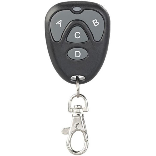 Universal Remote Control - AGT - Pack of 2 - 433.92 MHz - 4 Channels - Learning