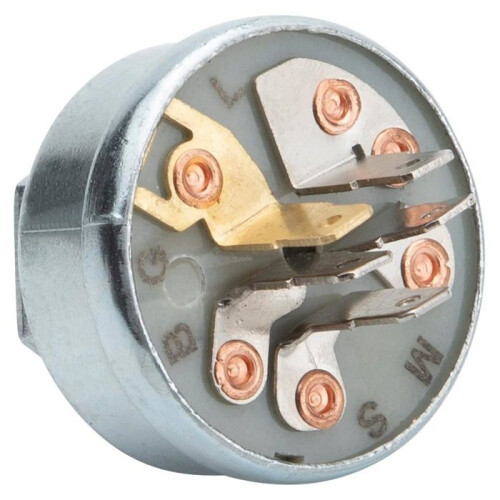 Ignition Switch Starter with 2 Keys, Start Control Contactor Switch for Lawn Tractor 725-0267A 925-0267 1