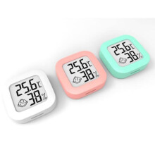 Set di 3 mini termometri e igrometri da interni, termometro e igrometro digitale con monitoraggio accurato della temperatura ambiente.