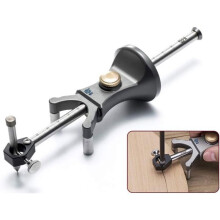 Largeight-Markierlehre – Zimmermanns-Markierlehre – Aluminium – Multifunktional – 180 mm