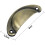 Schrankgriffe – Muscheldesign – 24er-Pack – Bronzefarben – Eisen 1