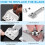 AQSACOKIYA Ceramic Hob Scraper - Ceramic Hob Scraper with 20 Blades for Effective Cleaning 3