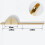 Meubelgreep - LARGEIGHT - Modern design - 2 stuks - Goud - Zinklegering 3