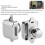 Push-button cabinet latch, push-button lock, cabinet drawer latch, boat/RV hardware 4