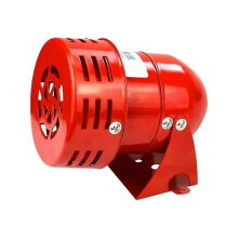 Sirene - ZVD - 220V - 120dB - Rood - Metaal - Buitenalarm