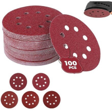 Schleifscheiben für Exzenterschleifer – MHY – 100er-Packung – 125 mm